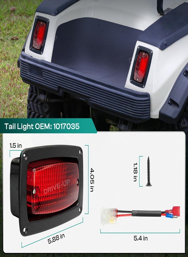 Drive-up LED Tail Light Kit for Club Car DS 1982-Up Golf Cart with 3 Wire Club Car Taillights OEM1017035 - Image 5